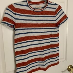 Madewell striped t-shirt.